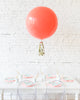balloon-fiesta-theme-centerpiece-giant-coral-gold-skirt