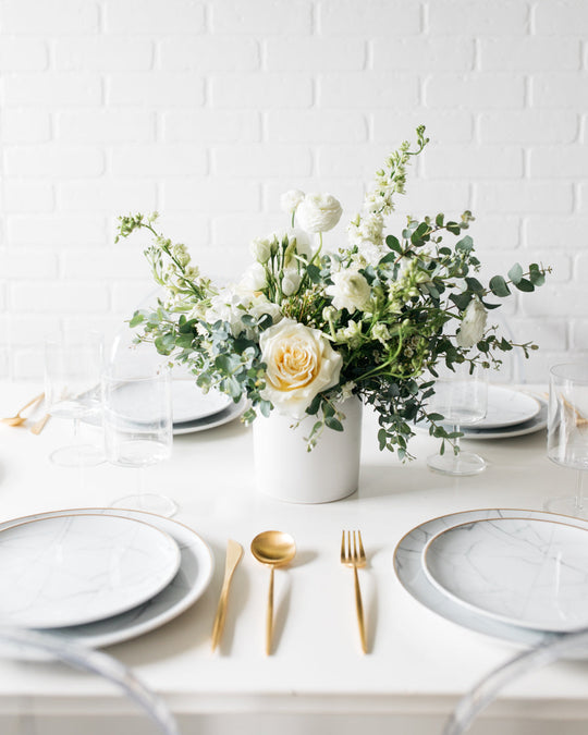 Botanical - Floral Arrangement - Medium (set of 3)