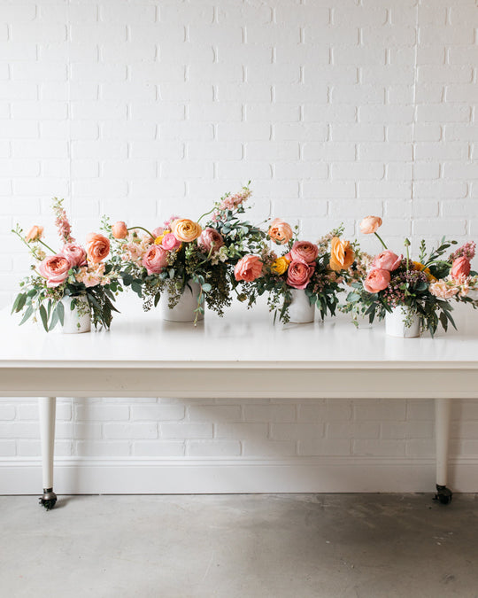 Colorful Bloom - Floral Mix - The centerpiece Set