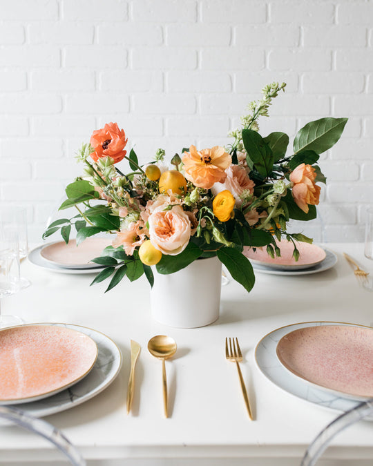 Citrus - Floral Arrangement - Medium (set of 3)