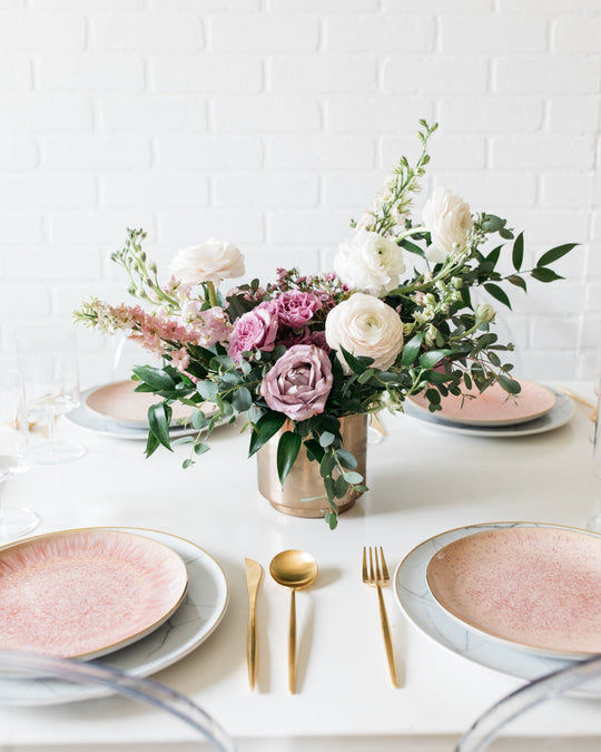 Modern Mauve - Floral Arrangement - Medium (set of 3)