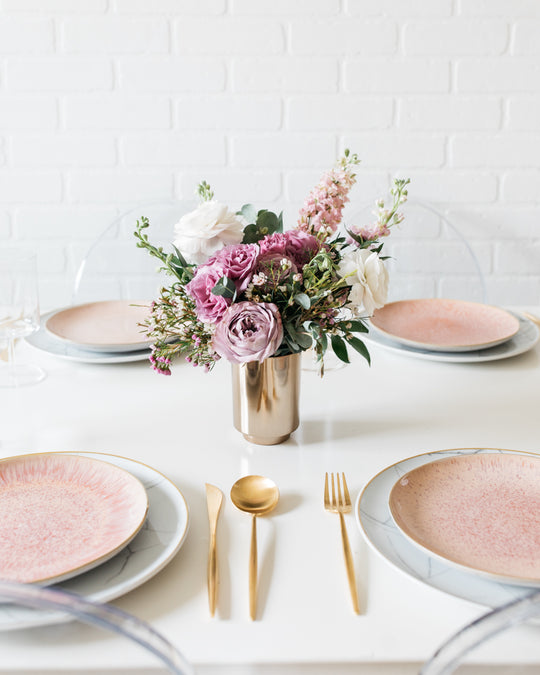 Modern Mauve - Floral Arrangement - Small (set of 5)