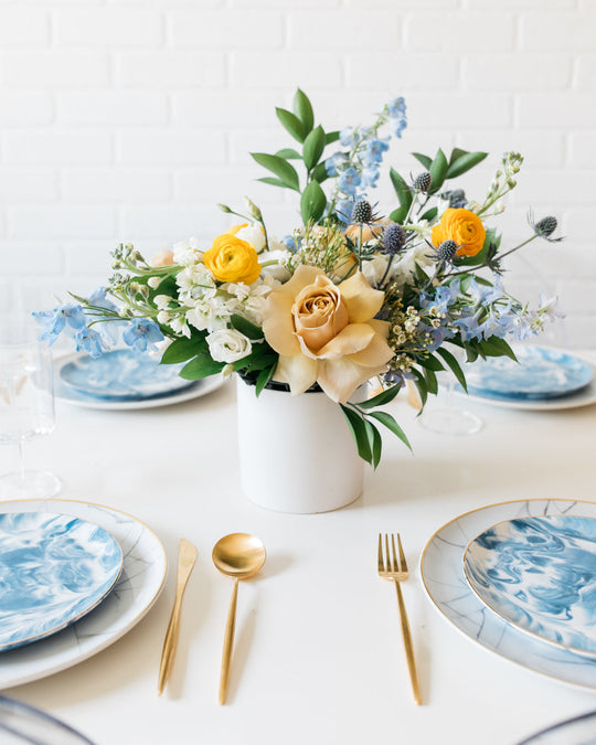 Mid Century Hues - Floral Arrangement - Medium (set of 3)