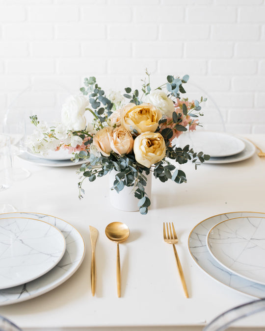 Glam Tan - Floral Arrangement - Small (set of 5)