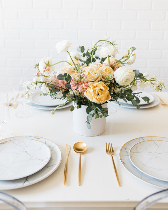 Glam Tan - Floral Arrangement - Medium (set of 3)