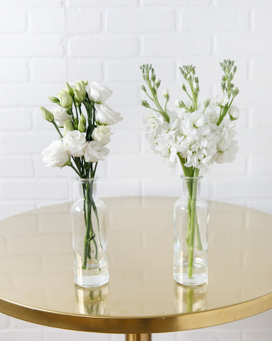 Floral Arrangements - Bottled Buds (set of 6)