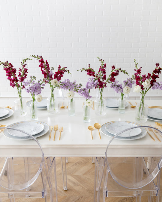 Purple - Floral Arrangements - Botanist Beauty (set of 8)