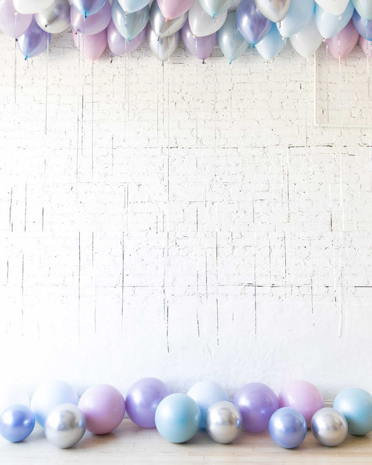 GIFT-Winter Wonderland Theme - Ceiling & Floor Balloons Set