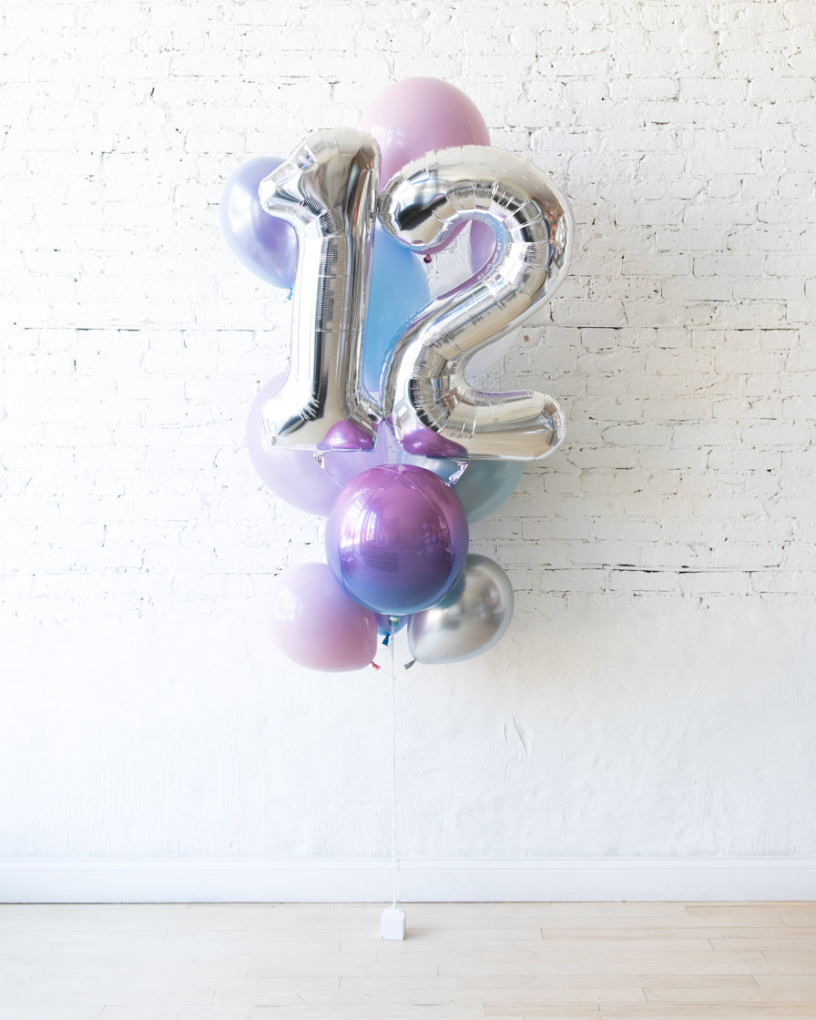 paris312-frozen-theme-balloon-foil-number-double-digit-silver-lavender-skirt-bouquet