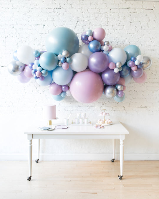 Frozen Theme - Backdrop Balloon Garland Install Piece