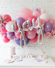 Princess-balloon-yay-backdrop-garland-install