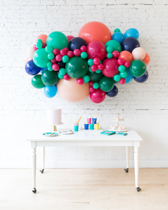 Party Animal Theme - Backdrop Balloon Garland Install Piece