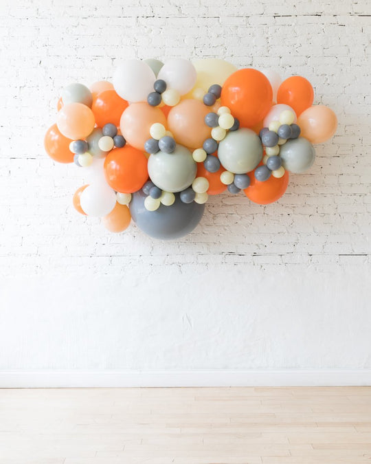 OUTDOOR-Woodland Theme - Backdrop Balloon Garland Install Piece