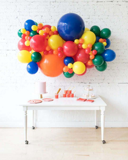 Sesame Street Theme - Backdrop Balloon Garland Install Piece