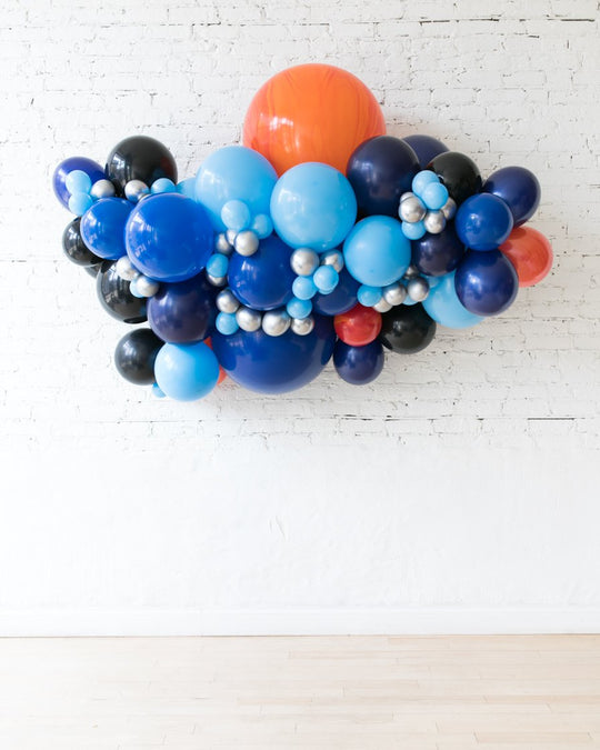 OUTDOOR-Space Theme - Backdrop Balloon Garland Install Piece