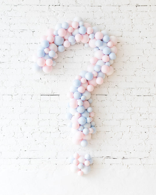 Gender Reveal - Balloon Backdrop Board