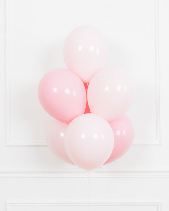 Petits Pastels - 11in Pink Balloons bouquet