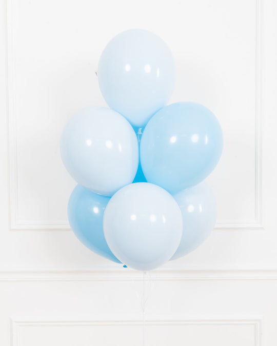 Petits Pastels - 11in Blue Balloons bouquet