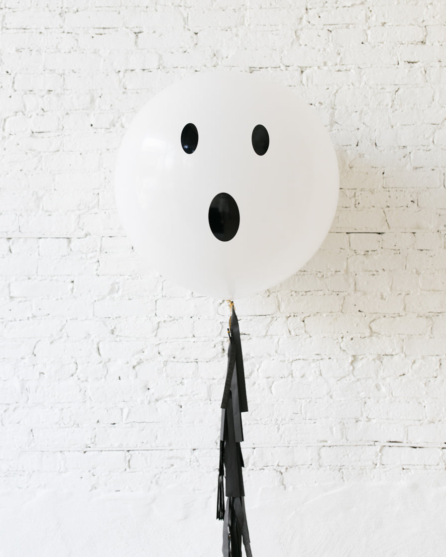 OUTDOOR - Halloween - Balloon Column with Ghost Foil — Paris312