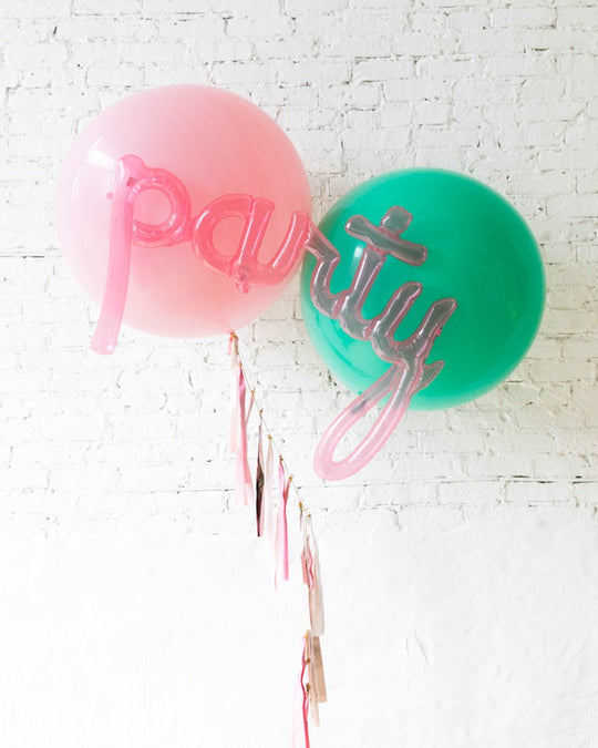 GIFT-Pink & Mint Giant Party Bouquet
