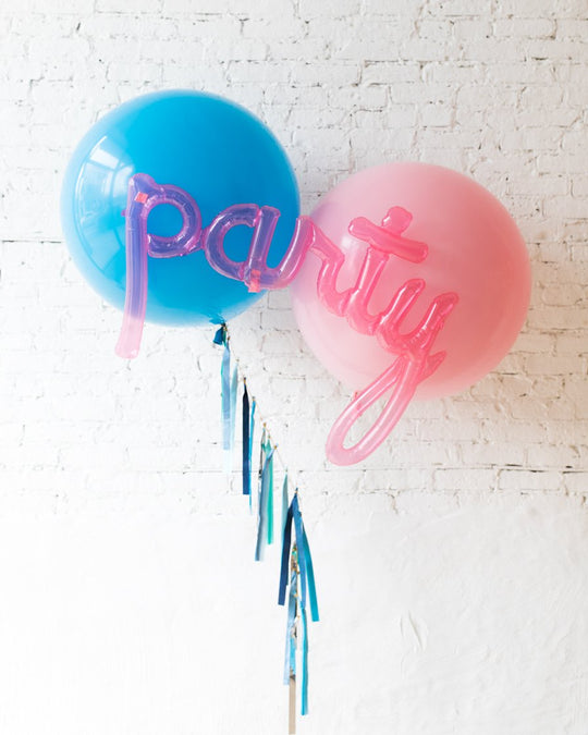 GIFT-Pink & Blue Giant Party Bouquet