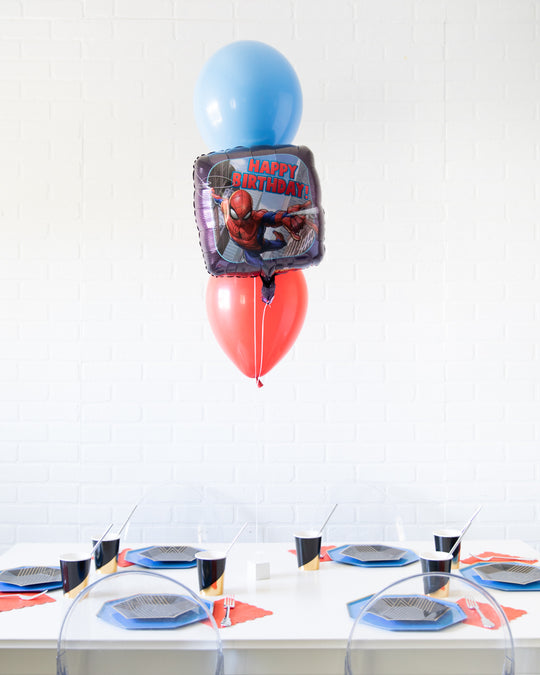 Web Slinger - Birthday Balloon Bouquet Centerpiece