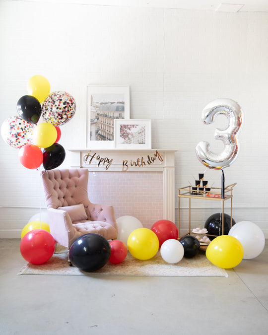 Racecar - Party Set - The Happy Birthday