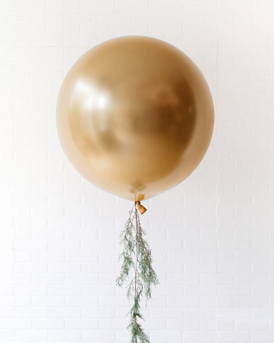 Office Holiday Party -  Greenery Giant Balloon