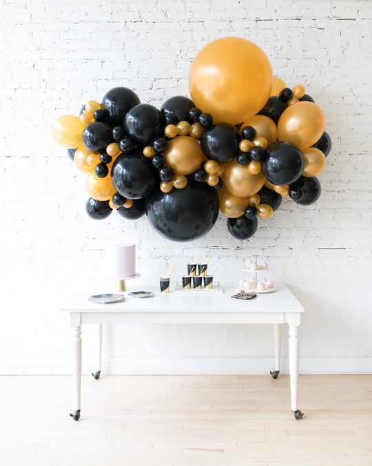New Year's Eve - Balloon Backdrop Garland Install Piece - 6ft