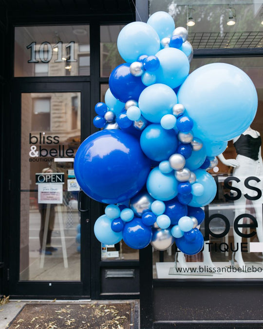 Office Holiday Party - Balloon Backdrop Install Piece - 6FT