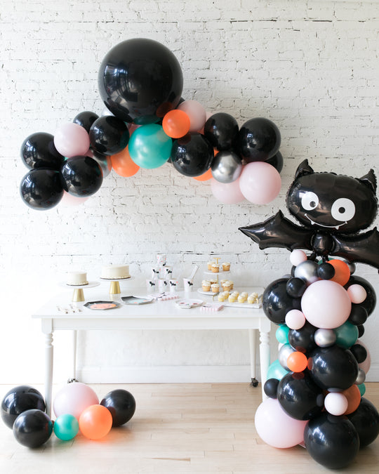 Halloween Theme - Floating Arch & Bat Column Set