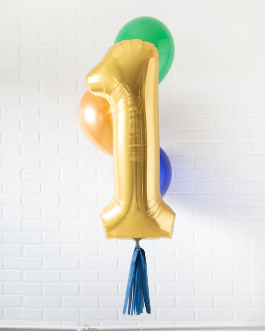 Football - Number Balloon Bouquet