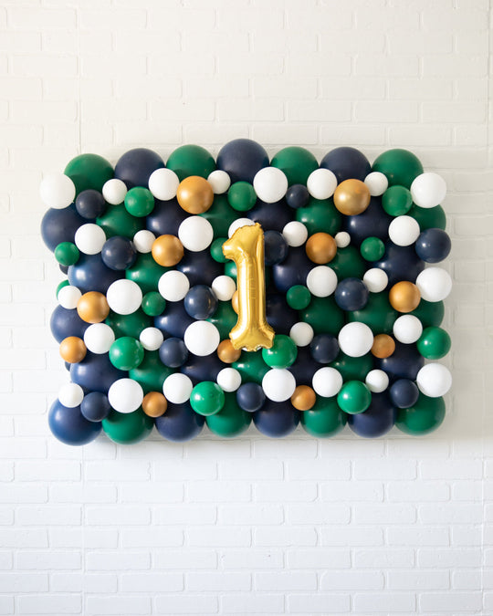 Football - Number Balloon Backdrop Board - 30inx40in