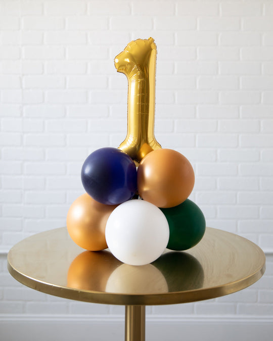 Football - Tabletop Number Balloon