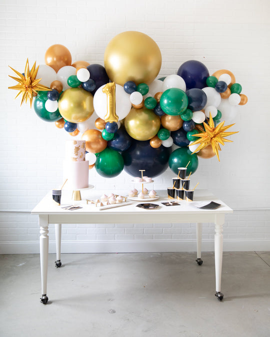 Football - Number Balloon Backdrop Install Piece