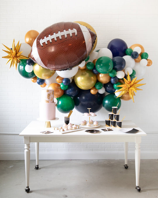 Football - Backdrop Install Piece with Foils 6ft
