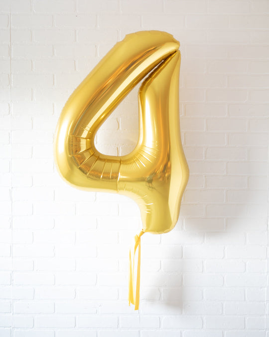 Ruff Rescue - 34in Gold Foil Number