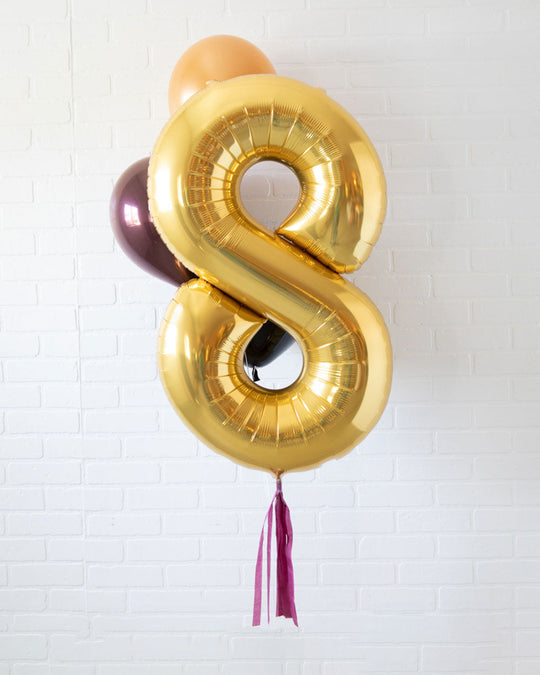 Wizard World - Number Balloon Bouquet