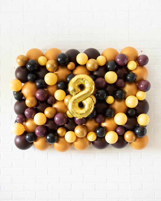 Wizard World - Number Balloon Backdrop Board - 30inx40in