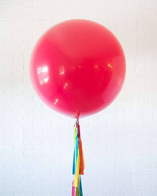 Rainbow Village - Giant Balloon with Tassel