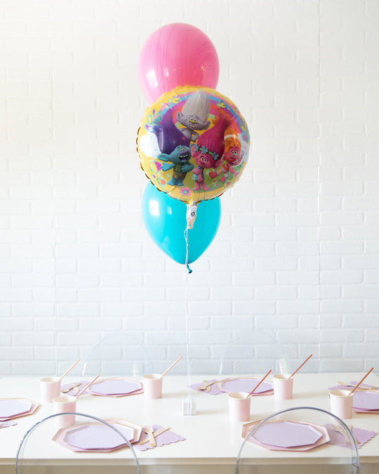 Rainbow Village - Birthday Balloon Bouquet Centerpiece