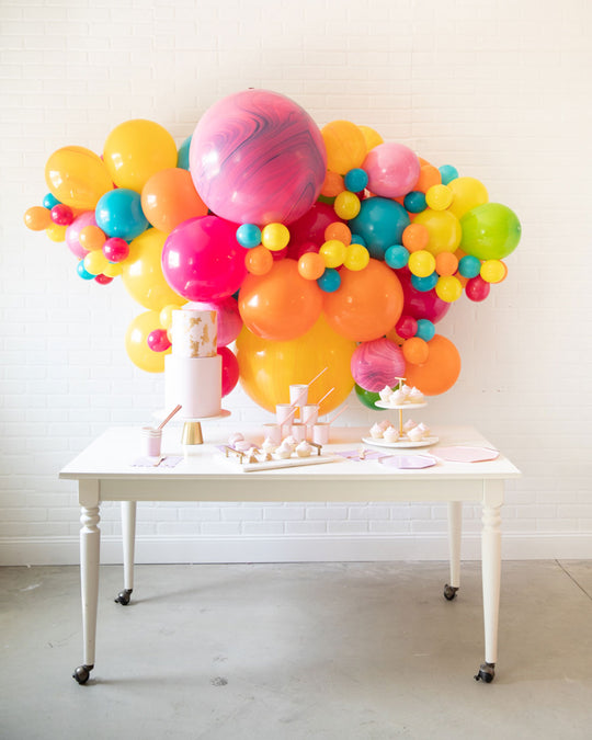 Rainbow Village - Balloon Backdrop Install Piece