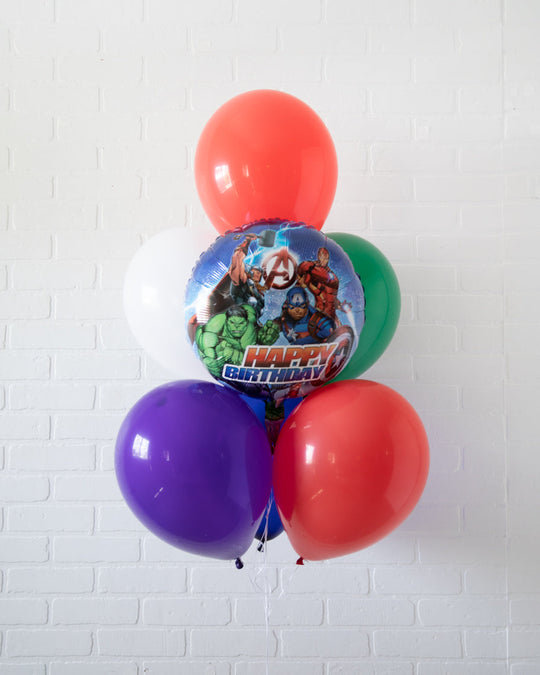 Super Squad - Birthday Balloon Bouquet