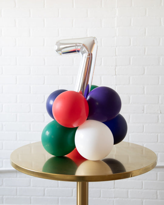 Super Squad - Tabletop Number Balloon