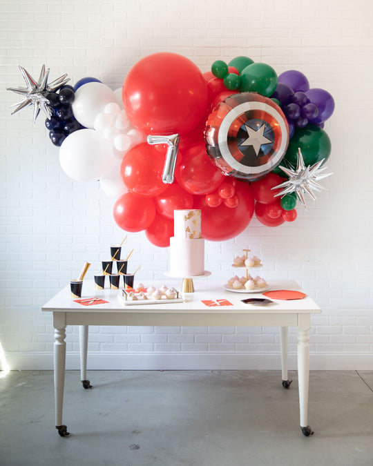 Super Squad - Backdrop Install Piece with Foils - 6ft