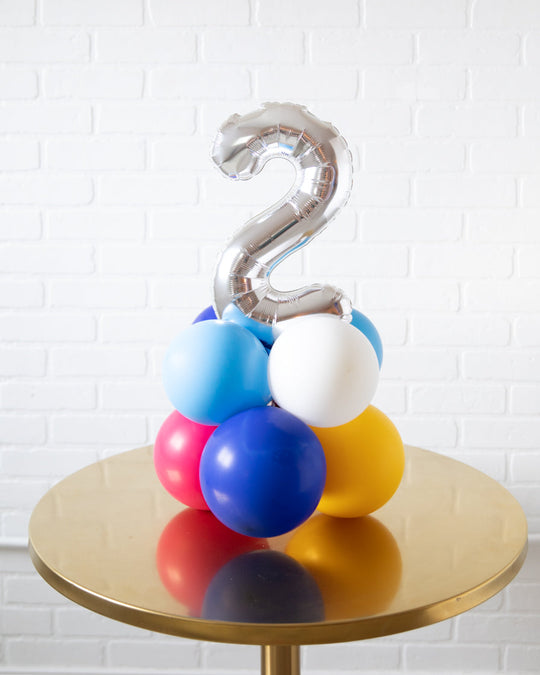 Singing Shark - Tabletop Number Balloon