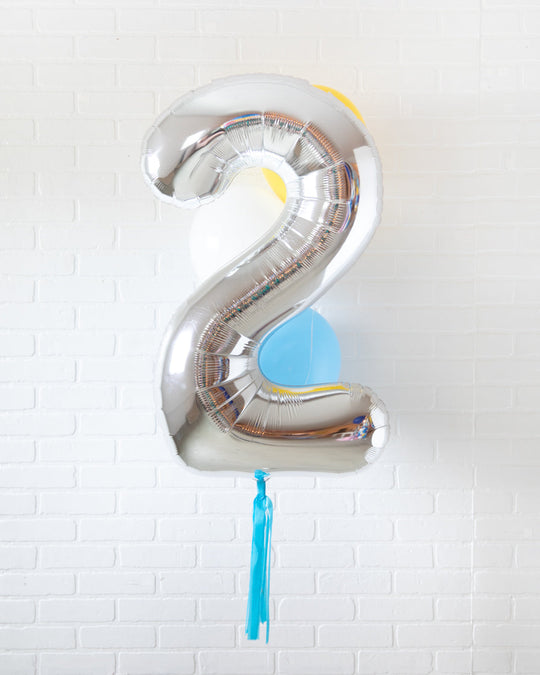 Singing Shark - Number Balloon Bouquet