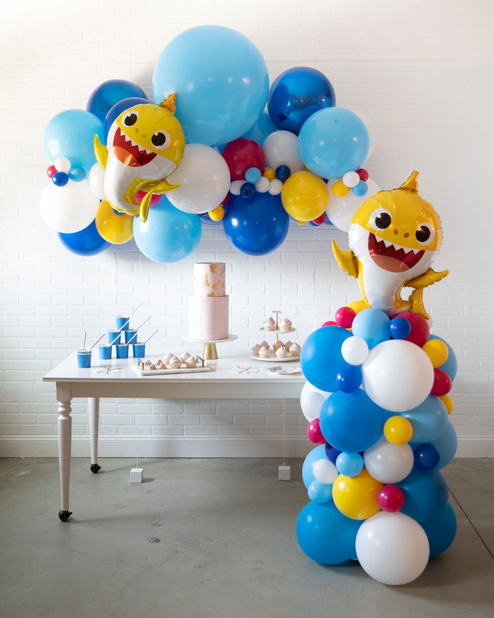 Baby Shark Inflated Balloon Table Centrepiece