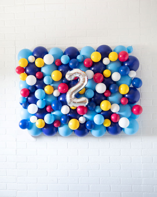 Singing Shark - Number Balloon Backdrop Board - 30inx40in