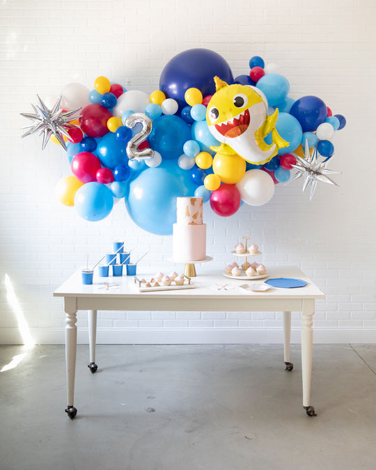 Singing Shark - Backdrop Install Piece with Foils - 6ft